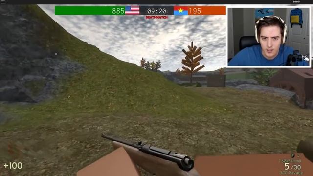 CALL OF DUTY: WWII IN ROBLOX смотреть онлайн