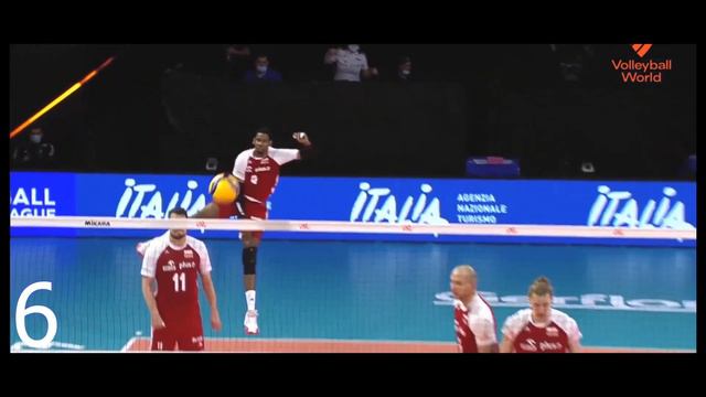 BEST SERVER IN THE WORLD | WILFREDO LEON | 12 ACES IN THE MATCH смотреть онлайн