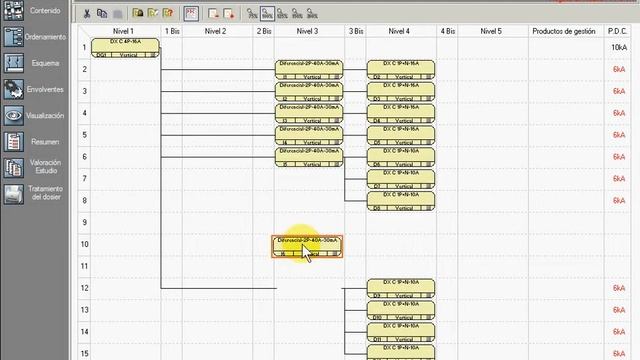 PROYECTO DE L.P.C.(35c): Diseño con XLPRO del cuadro planta baja prioritarios смотреть онлайн