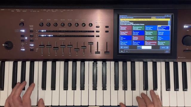 Top Gun Opening Theme on Korg Kronos смотреть онлайн