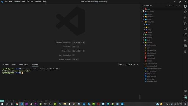 Installing Laravel Sail Into New Project | Laravel docker In Arabic part 1 смотреть онлайн