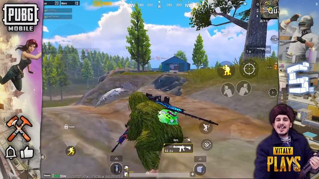 ЛУЧШАЯ ПОЗИЦИЯ В ПУБГ МОБАЙЛ 😎 JASE PINKMAN x VITALY PLAYS смотреть онлайн