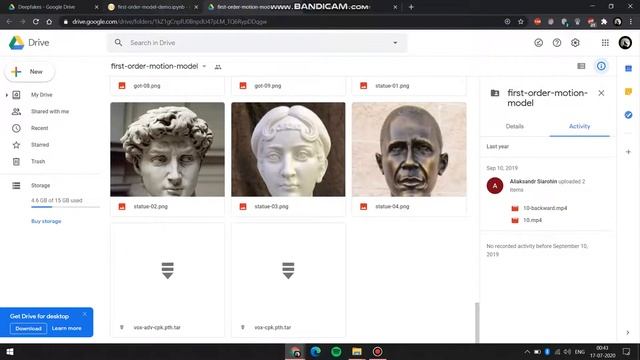 First Order Motion Model | Indian Servers Internship | Deepfakes. смотреть онлайн