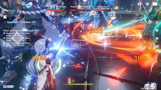 Triple Crown Physical Shenhe & Crowned Ganyu Melt with Layla Support | Waifu Only Abyss 3.4 Clear смотреть онлайн