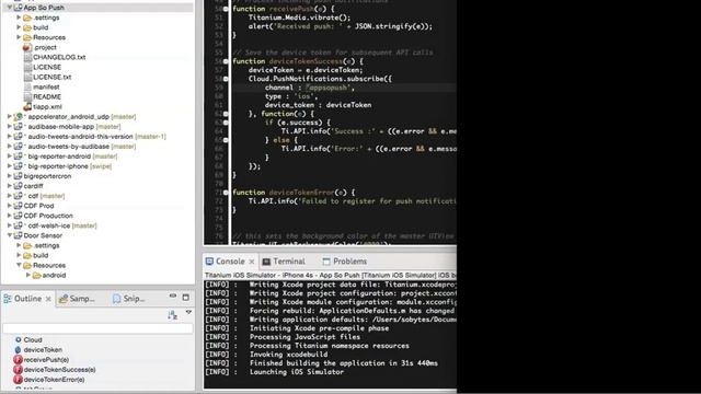 Titanium Push Notifications смотреть онлайн