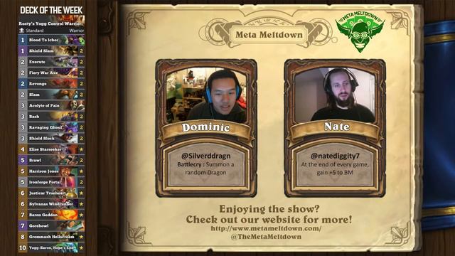 Meta Meltdown Ep. 21: Rosty's Control Warrior смотреть онлайн