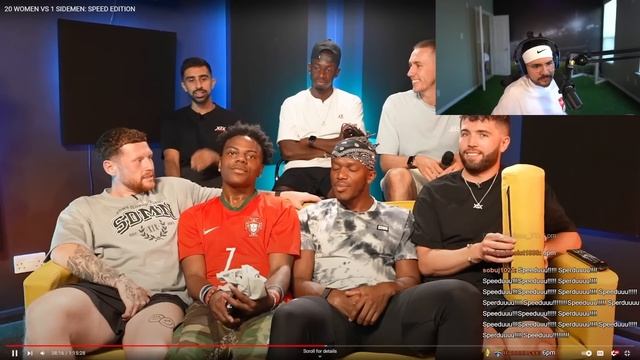 CASTRO REACTS TO SPEED 20 VS 1 WITH THE SIDEMEN! ? смотреть онлайн