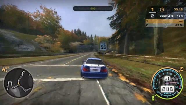 NFS Most Wanted | Tobey Ford Mustang Shelby GT500 VS Hero Bmw M3 Gtr смотреть онлайн