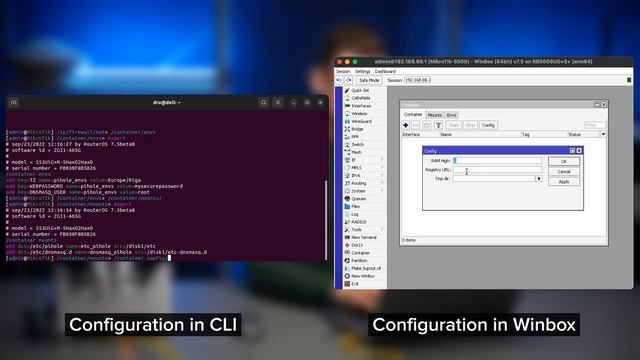 Docker containers on Mikrotik? Part 2: PiHole смотреть онлайн