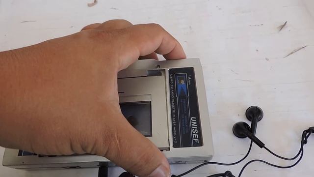 Walkman Unisef Japonês MODEL V-2 FUNCIONANDO RADIO VJA VIDEO смотреть онлайн