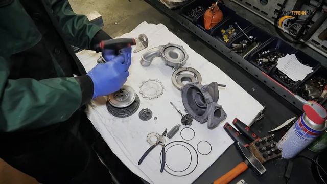 7 этап. Сборка турбины смотреть онлайн