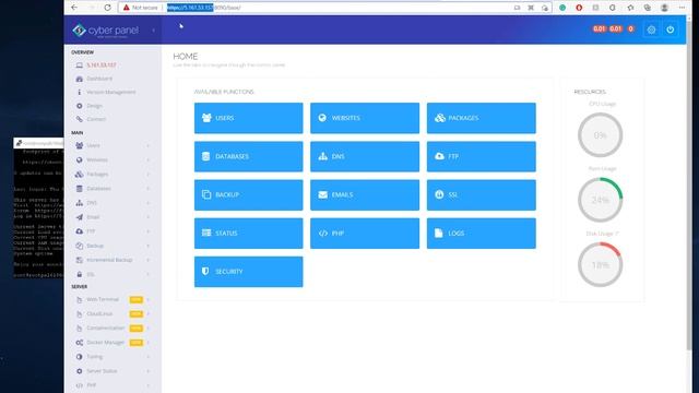 How to Install CyberPanel a Free Hosting Control Panel on your VPS Server смотреть онлайн