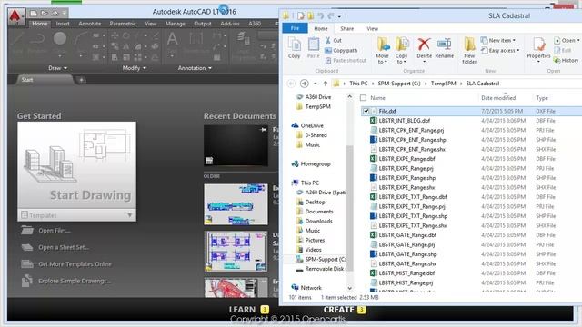 From Shapefiles to AutoCAD LT: Yet another example - Spatial Manager™ (SR) смотреть онлайн