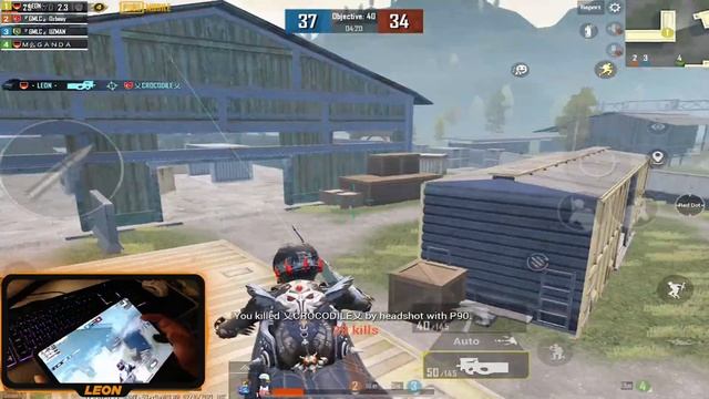 32 KILL P90!!? | iPad Pro Handcam | 4 Finger + Full Gyro | Pubg Mobile смотреть онлайн