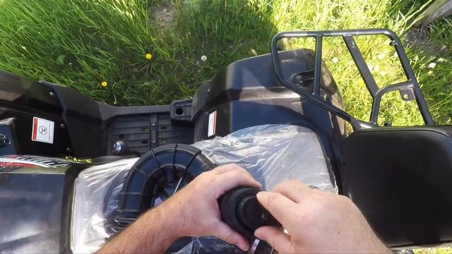 Шноркель на китайский квадроцикл 4х2. Avantis hunter 200 new. Motoland wild track 200 X. смотреть онлайн