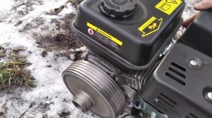 Центробежное сцепление на снегоход из тормозного барабана ява..