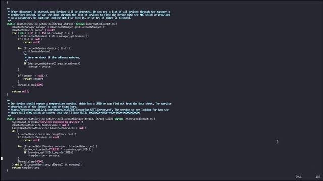 Bluetooth LE, Linux & JAVA смотреть онлайн