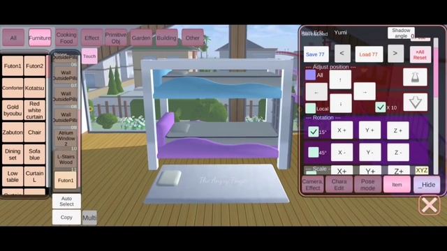 Basic Tutorial : Functional Bunk Bed for Triplets in Sakura School Simulator смотреть онлайн