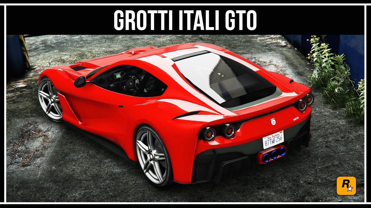 GTA Online: Grotti Itali GTO - новый быстрый спорткар смотреть онлайн