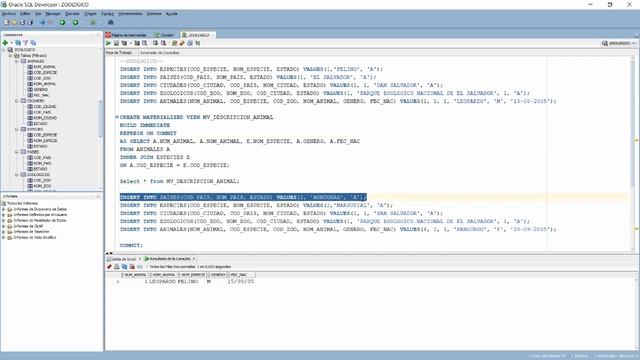 Vistas materializadas, ejemplo del REFRESH ON COMMIT смотреть онлайн