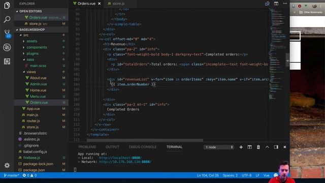 Check Description VueJS | Lvl 5 81 - OrdersComponent - html for revenue part 2 + delete archive ite смотреть онлайн