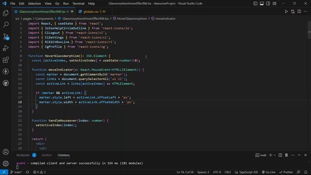 Navbar In Next JS TypeScript With Glassmorphism Effect || Icon Hover Effect || TypeScript Project|T смотреть онлайн