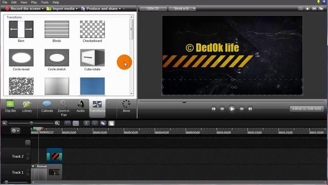 ЗАСТАВКА ИНТРО ДЛЯ ВИДЕО ЗА 5 МИНУТ , Camtasia studio 8. 4, Tutorial #3 смотреть онлайн