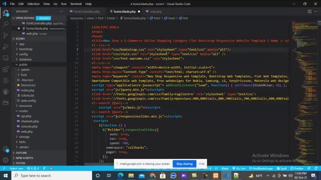 laravel 8 Ecommerce project | Programming topic смотреть онлайн