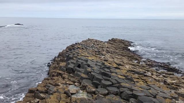 The Giants Causeway, Northern Ireland. смотреть онлайн