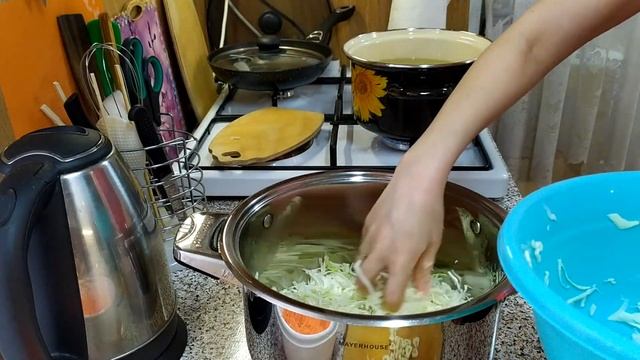 Маринованная капуста. Быстрая квашенная капуста. смотреть онлайн