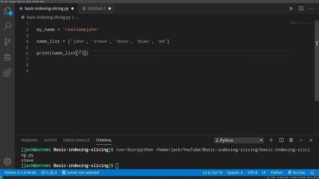 Indexing and Slicing Python Lists for Beginners смотреть онлайн