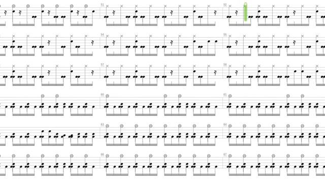 Prosthetics + Slipknot + Drum only + Drum tab смотреть онлайн