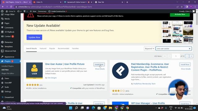 How To Set Profile Picture In Wordpress Website | #newsportal | #newswebsite | #wordpresstutorial смотреть онлайн