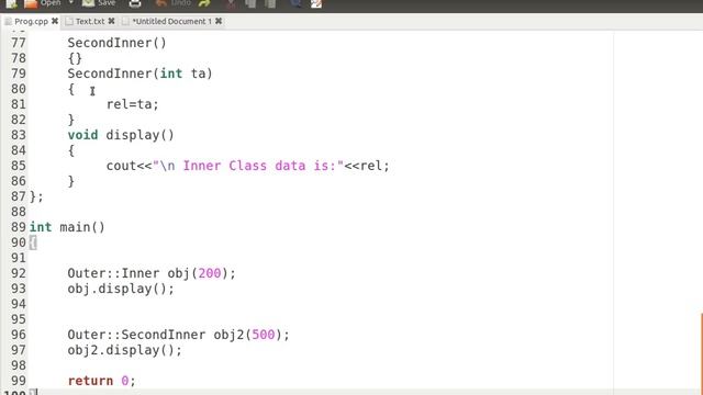 Nested Classes смотреть онлайн