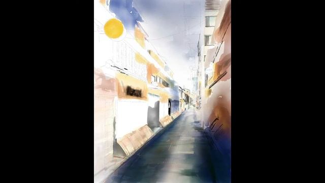 iPadで絵を描く! Tayasui Sketches Proで描いた京都の風景画（iPad Artwork 014） смотреть онлайн