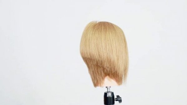 HAIRDRESSER EDUCATION - GRADUATED BOB - HOW TO CUT A GRADUATED BOB HAIRCUT WITH A PONYTAIL