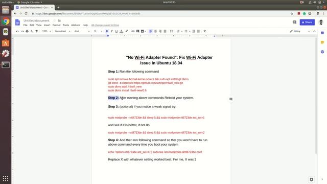 [Solved] “No Wi-Fi Adapter Found”: Fix Wi-Fi Adapter issue in Ubuntu 18.04 | Linux | 2020 смотреть онлайн