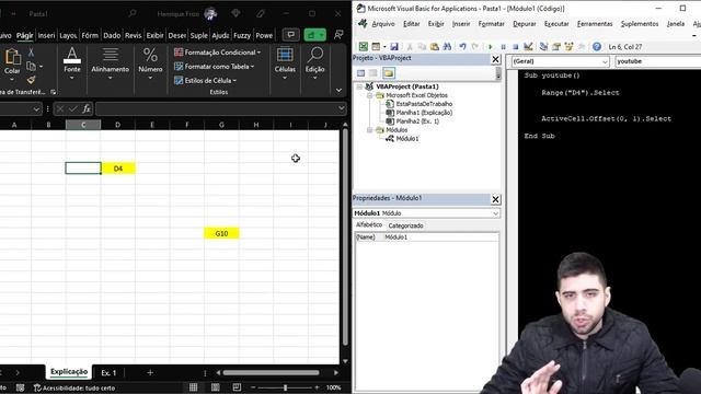 APRENDA OFFSET NO VBA DE UMA FORMA SIMPLES E COM EXEMPLO PRÁTICO смотреть онлайн