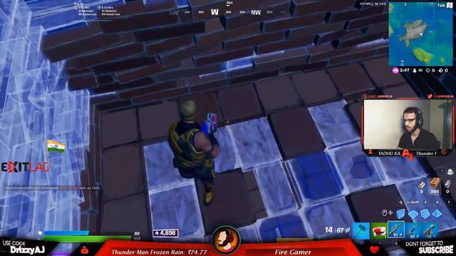 Arena Solo Live X Creative Zonewars / FORTNITE INDIA LIVE / USE CODE: DRIZZYAJ смотреть онлайн