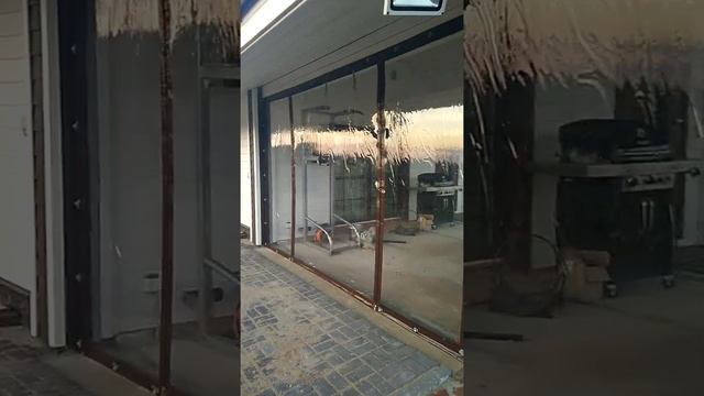 Остекление беседок. Мягкие окна из ПВХ