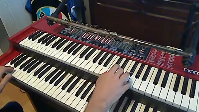 Nord C2 - strongly simplified cover of a great MINI-Song "Uton a föld fele" (Hungary) смотреть онлайн