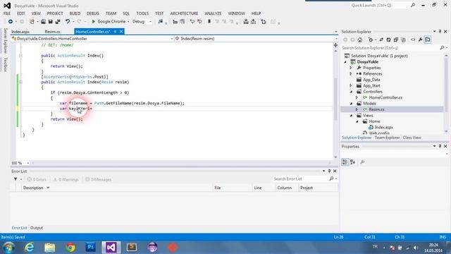 Asp.NET MVC Tekli ve Çoklu Dosya Yükleme ders 6 смотреть онлайн