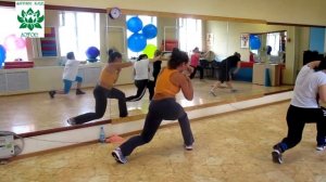 Тай бо, Фитнес тренировка с Евгенией Закировой