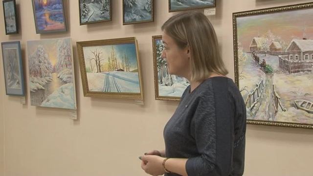 4_Выставка ''Зимы прекрасные узоры'' смотреть онлайн