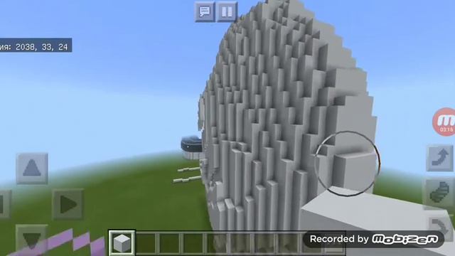 Моя первая большая постройка в Майнкрафт! Что это? смотреть онлайн