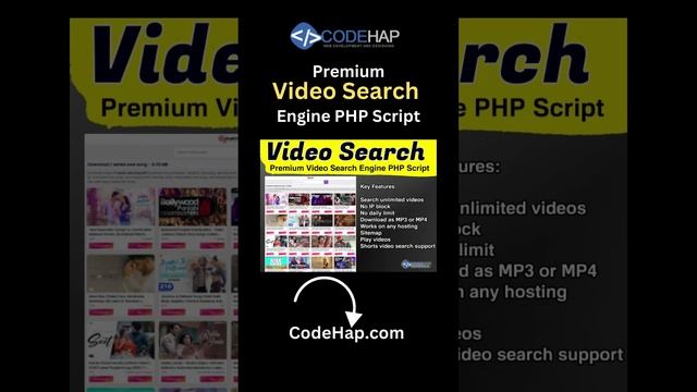 Premium Video Search Engine PHP Script смотреть онлайн