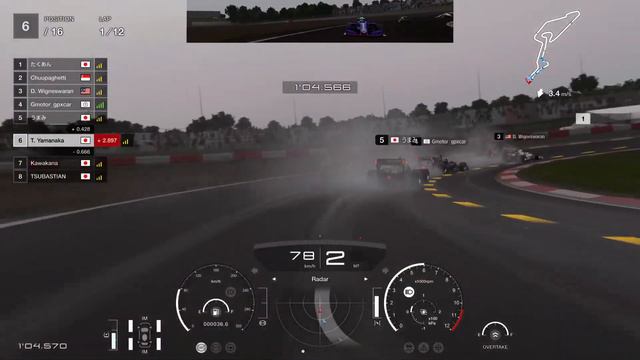 【GT7】TGR GT Cup Rd.4 Asia Region 21:00 Slot смотреть онлайн