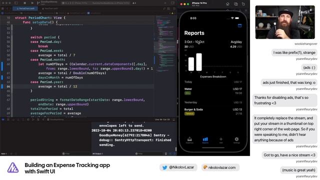 05 - Building an Expense Tracking app with SwiftUI! смотреть онлайн