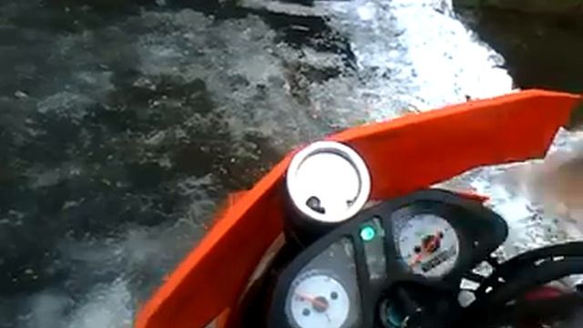 Stels Enduro 400 ( XINGYUE XY400 ) Cold engine start смотреть онлайн