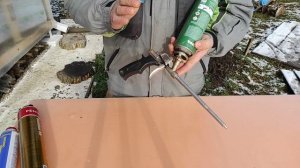 Как проверить пистолет, для монтажной пены, при покупке